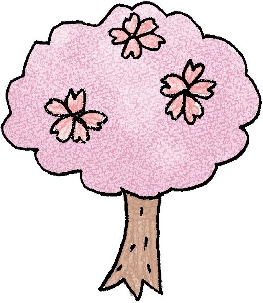 桜・春・４月・入学・卒業：子供（男の子向け）のテンプレート フォトブックスタンプ素材